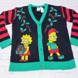 Brand New The Simpsons Ugly Christmas Sweater